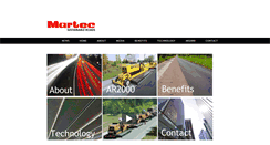 Desktop Screenshot of martec.ca