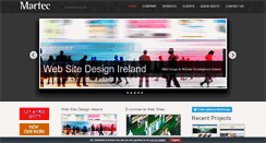 Desktop Screenshot of martec.ie