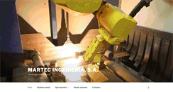 Desktop Screenshot of martec.es