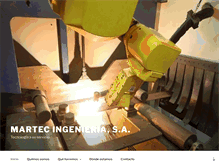 Tablet Screenshot of martec.es