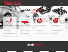 Tablet Screenshot of martec.pl